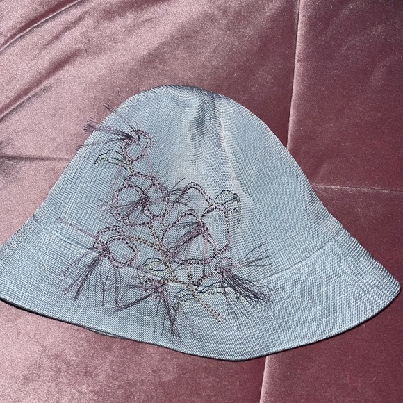 kangol floral embroidered trilby - Picture 2 of 3